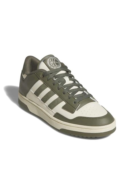 Scarpe Adidas Rapid Court Crema Verde Oliva Uomo ADIDAS CORE | Sneakers | HQ7665-